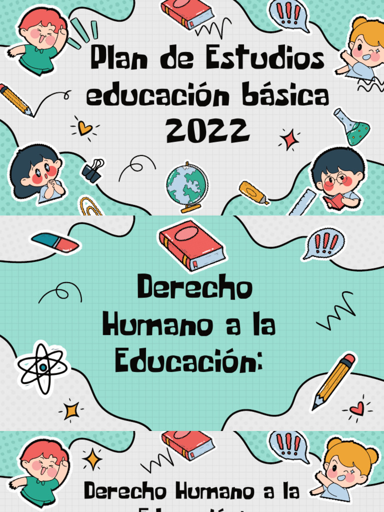 Plan de Estudios Educación Básica 2022 PDF | PDF | Plan de estudios ...
