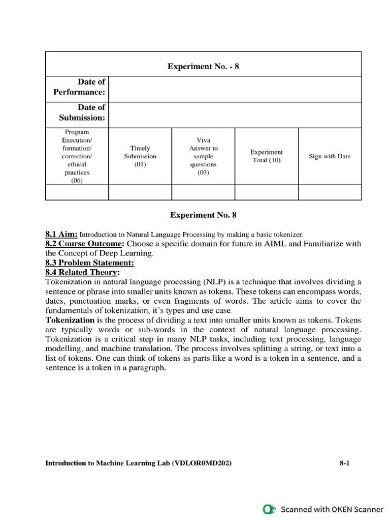 Exp 08 ML | PDF