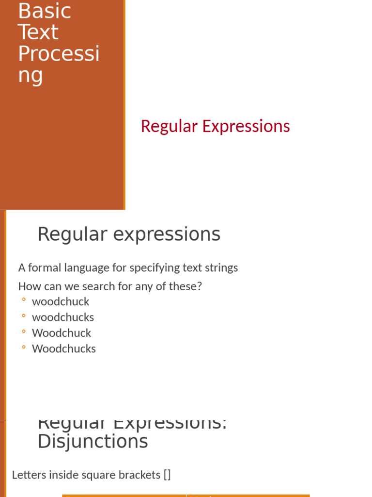 LCTR 2 TextProc 2022 | PDF | Regular Expression | Mathematical Logic