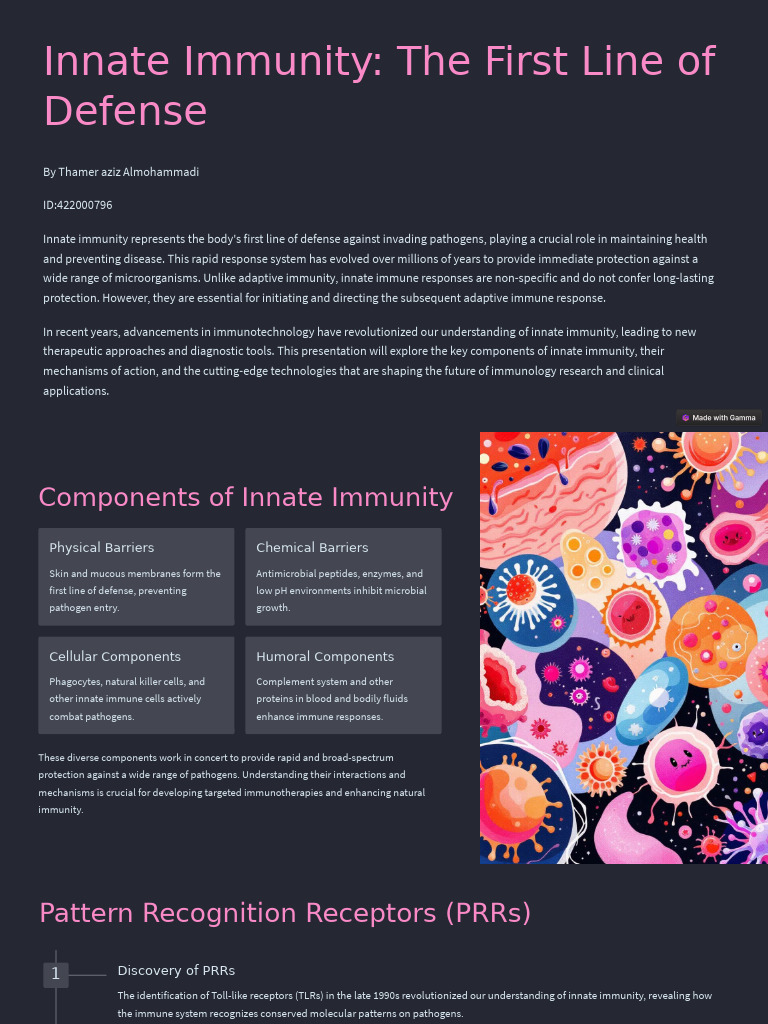Understanding Innate Immunity Basics | PDF | Immune System | Complement ...