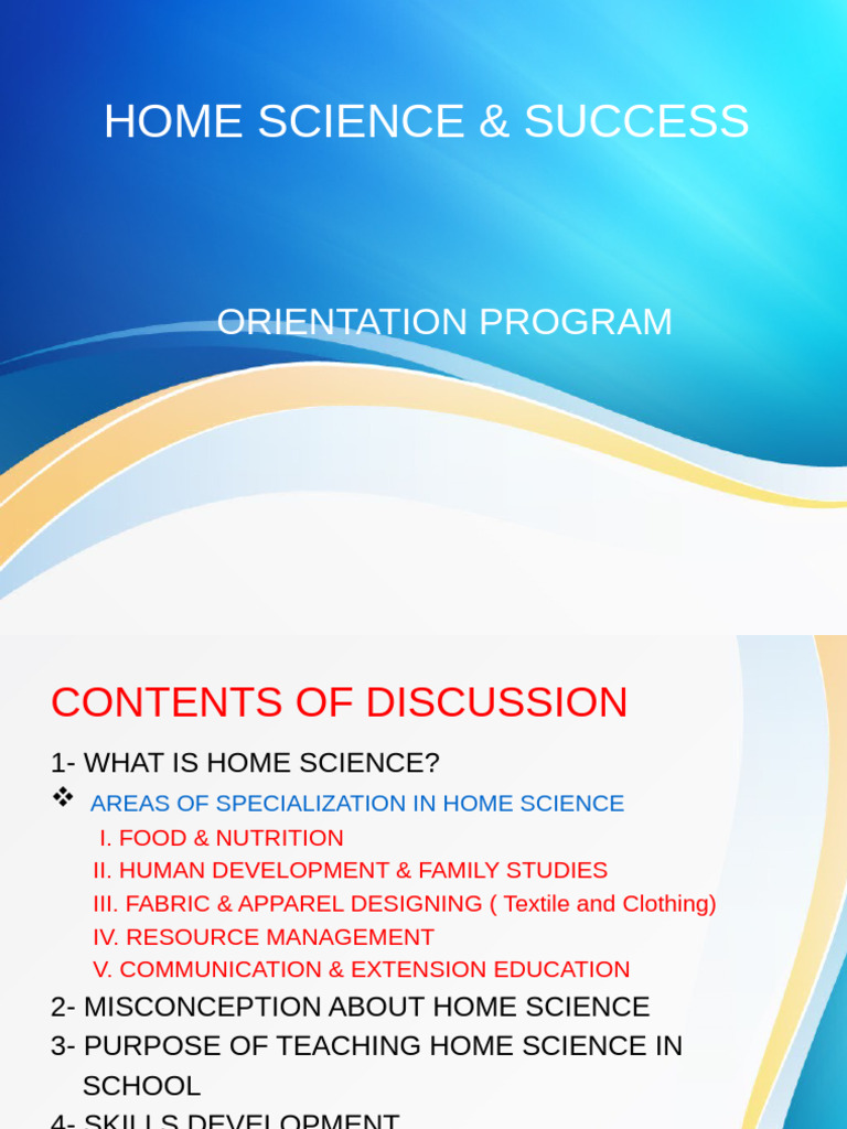 Home Science Pdf Science Communication
