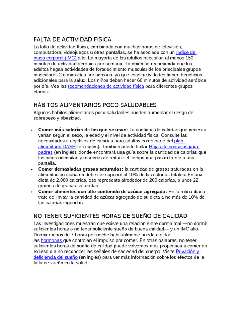 Impacto de Videojuegos en Salud Física | PDF | Obesidad | Exceso de peso