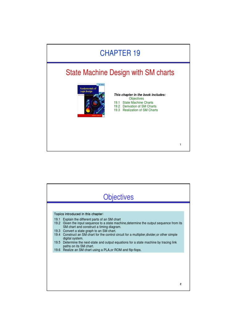 SM Chart Design and Derivation Guide | PDF | Machines | Electronics
