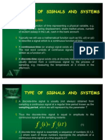 Type of Signals and Systems