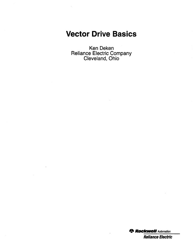 VVVF Drive Block Diagram | PDF