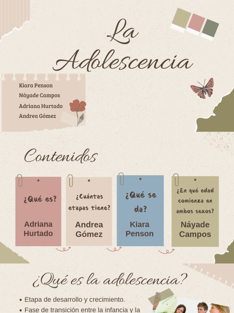 Etapas y cambios en la adolescencia | PDF | Adolescencia | Adultos