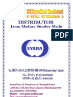 Distributor Jamu Madura