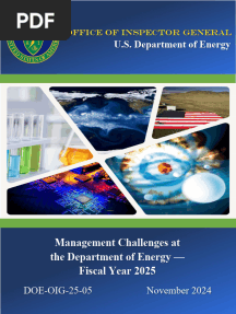 DOE OIG Report On LPO