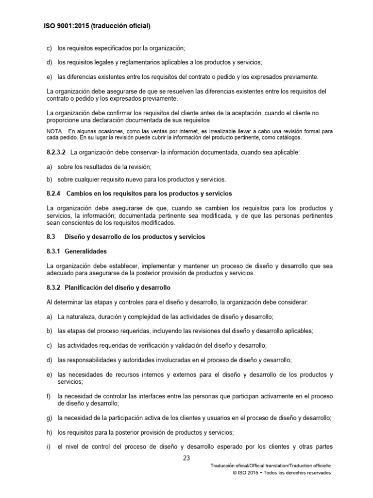 Nom Iso 9001-2015-23 | PDF | Informática