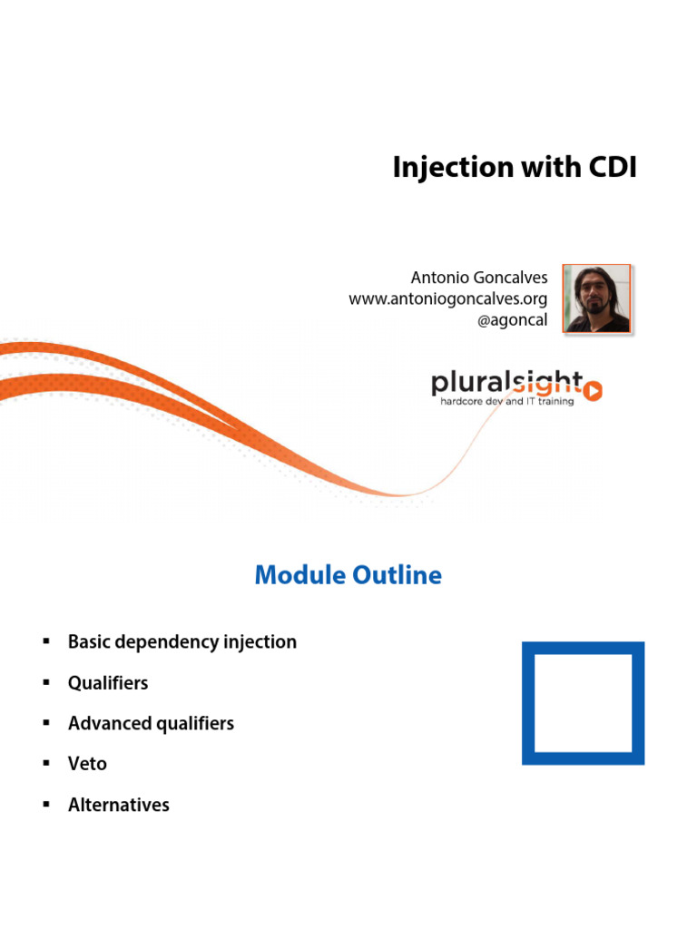 CDI Dependency Injection Explained | PDF | Systems Architecture ...