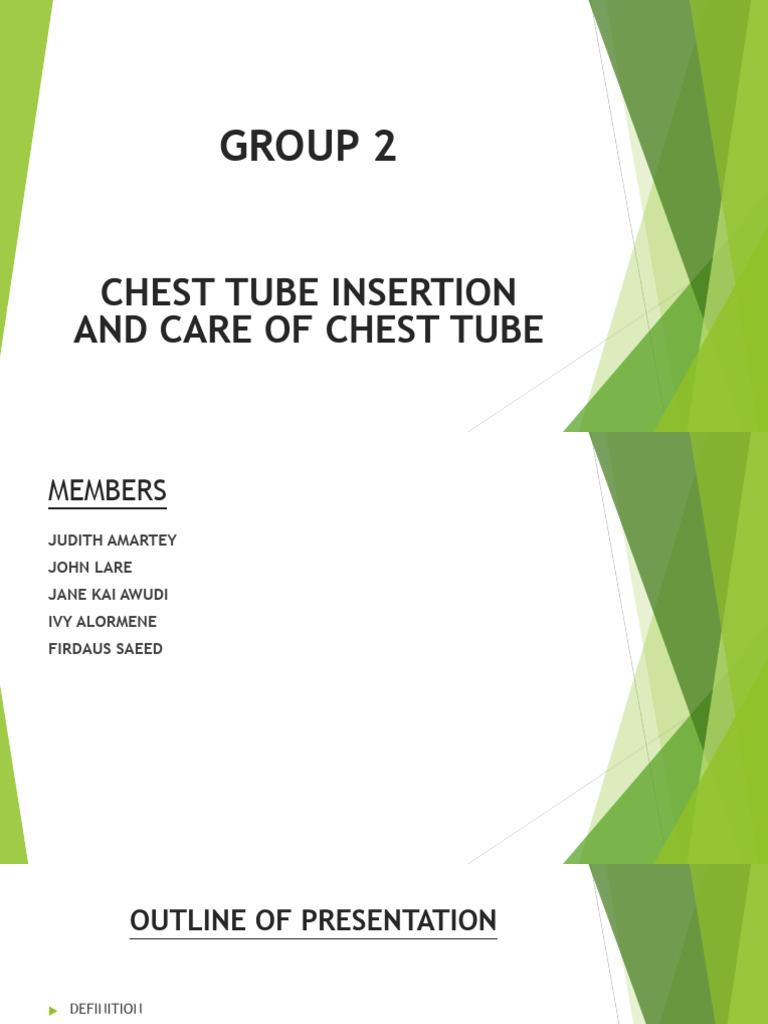 Chest Tube Insertion and Care Guide | PDF | Thorax | Clinical Medicine