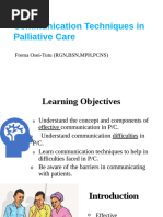 SPIKES Framework for Breaking Bad News | PDF | Palliative Care ...