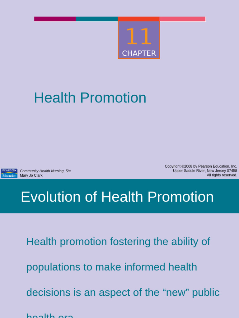 Ch11 Health Promotion | PDF | Intention | Social Psychology