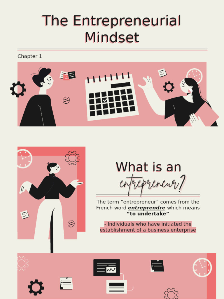 1 The Entrepreneurial Mindset 2022 | PDF | Entrepreneurship | Risk