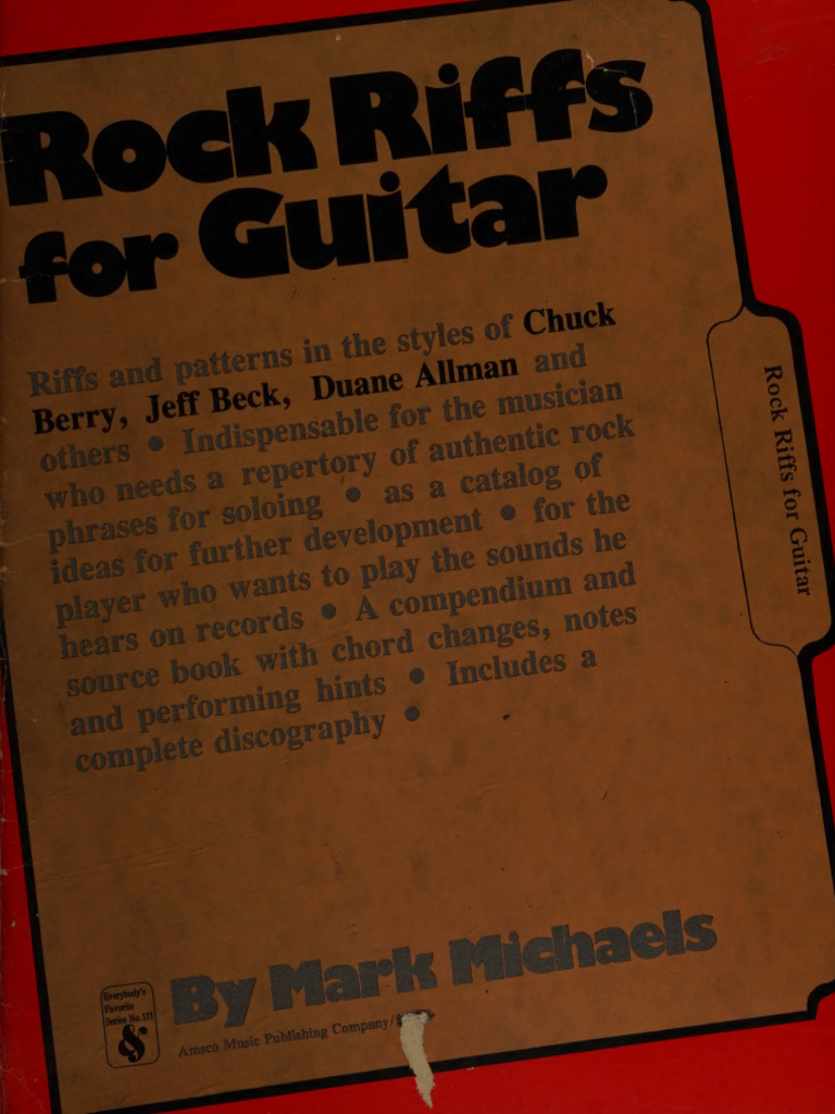 アート・デザイン・音楽 Rock Riffs for Guitar /2. 1?v=1