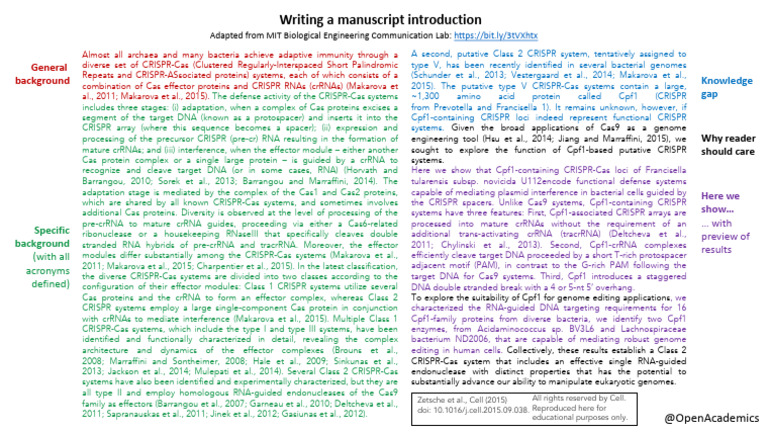 Manuscript Introduction | PDF | Crispr | Biomolecules