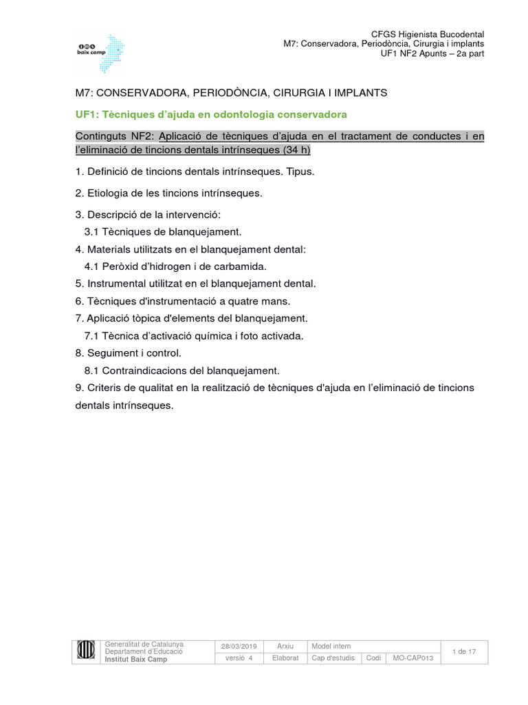 UF1 NF2 Apunts 2a Part 2021 | PDF