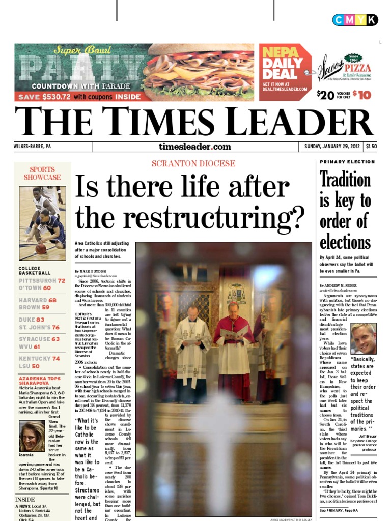 Times Leader 01-29-2012 | PDF | Rupert Murdoch | Prison
