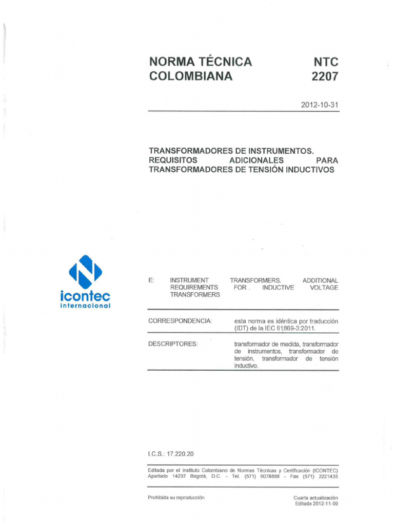 NTC 2207 | PDF