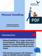 Manual Handling Presentation Handout