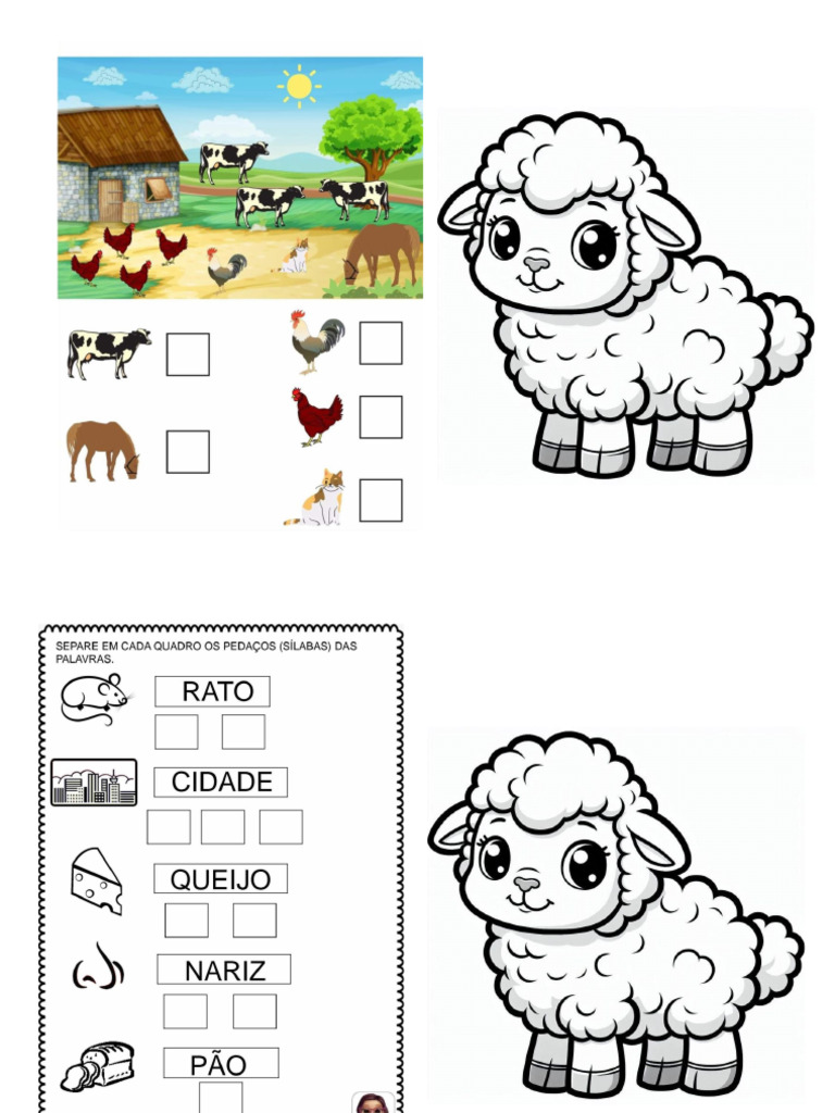 Atividade Educação Infantil | PDF