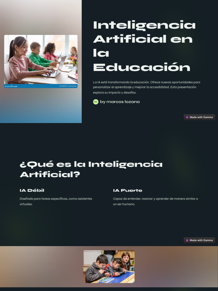 Impacto de la IA en la Educación | PDF | Inteligencia artificial ...
