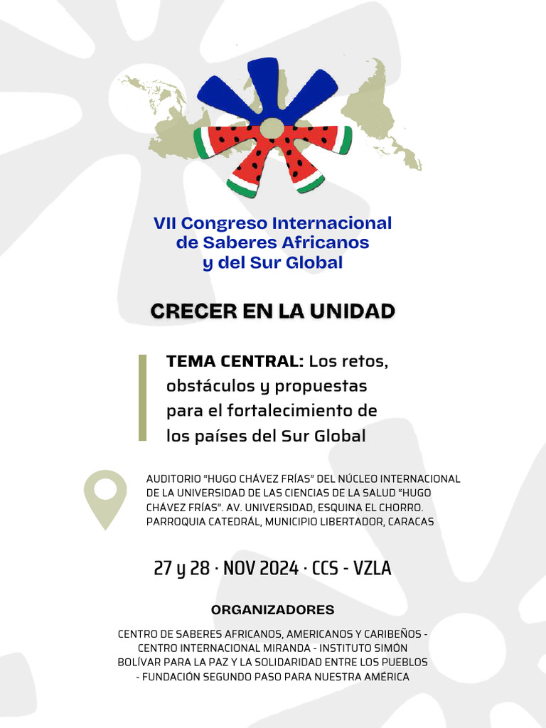 Programación VII Congreso Internacional SASG | PDF | Venezuela ...