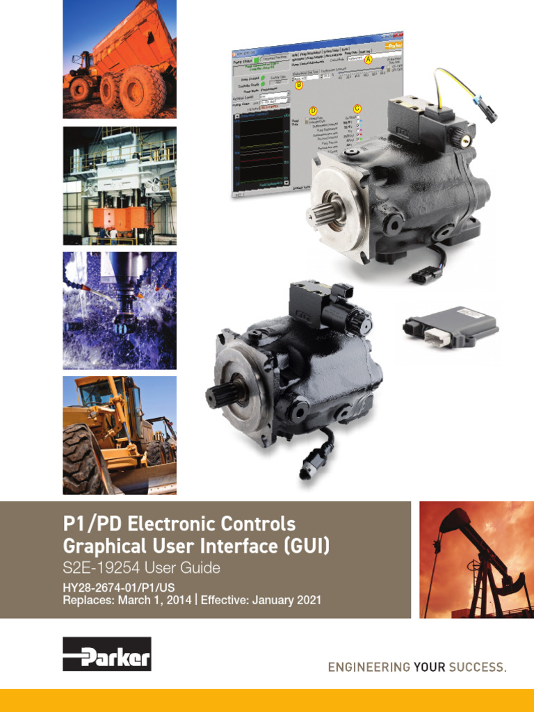 P1-PD Electronic Controls Graphical User Interface Guide HY28-2674-01 ...