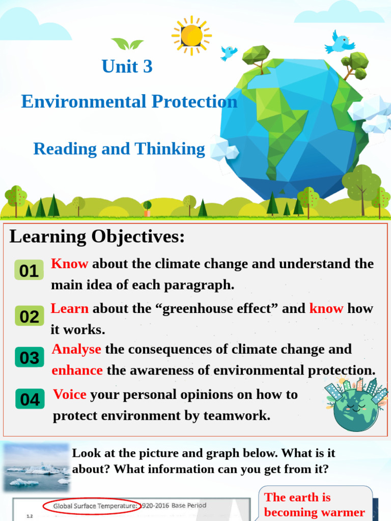 Unit 3 Env... 019）选择性必修第三册 | PDF | Greenhouse Effect | Climate Change