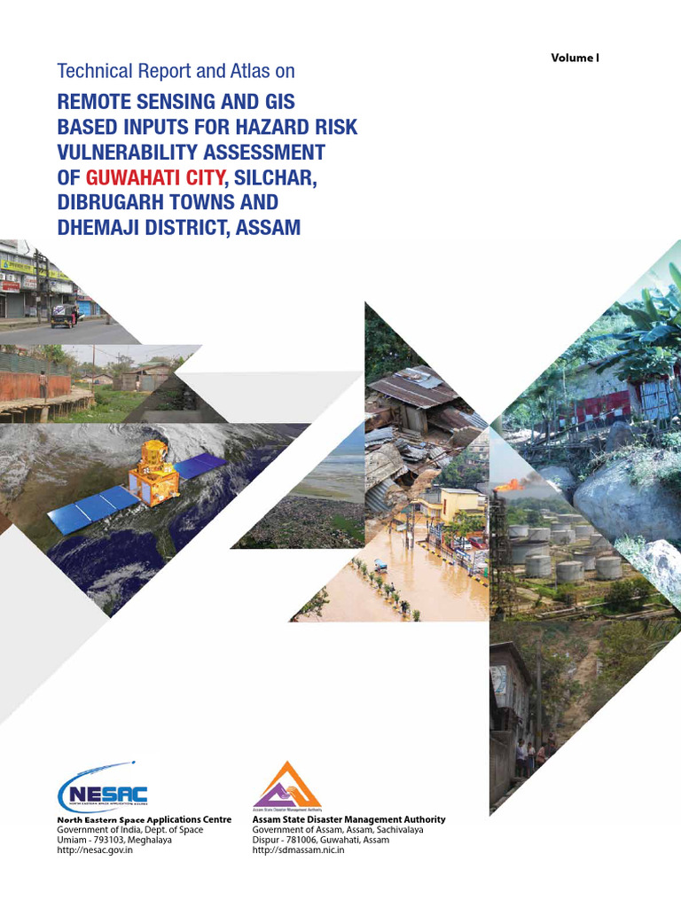 NESAC Atlas Guwahati Vol-I-9th December | PDF | Flood | Landslide