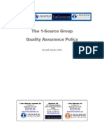 Quality Assurance Policy - www.1sourcecomponents.com