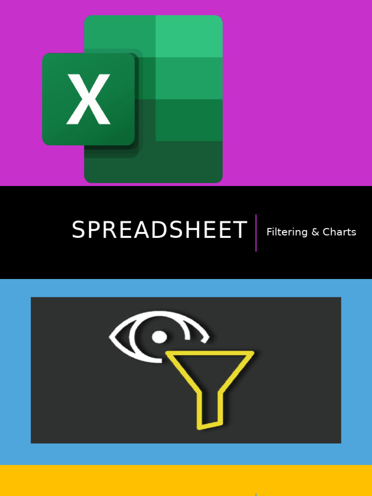 Spreadsheet Filtering and Charting Guide | PDF | Spreadsheet | Software