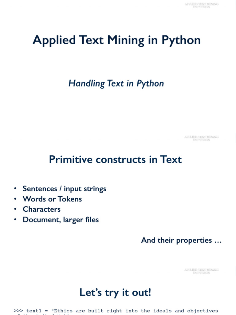 1.2 - Handling Text in Python | PDF | Text File | Software