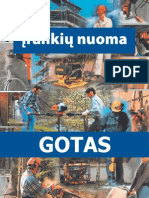 Gotas Technikos Nuomos Katalogas