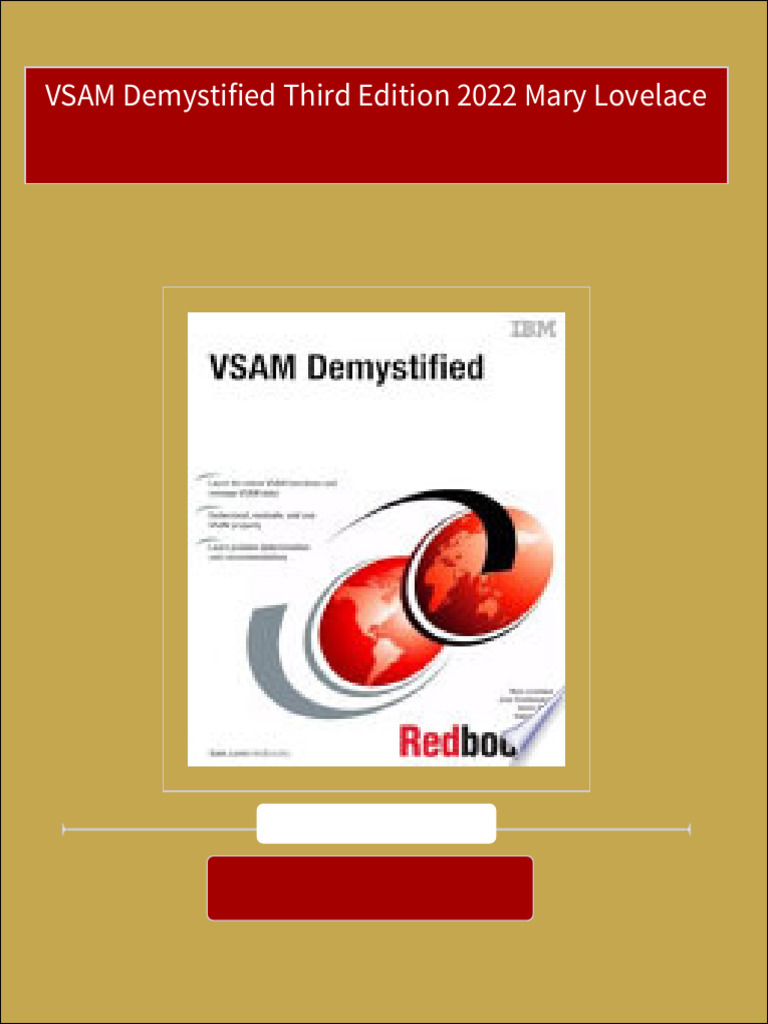 Full vsam demystified third edition 2022 mary lovelace pdf all chapters