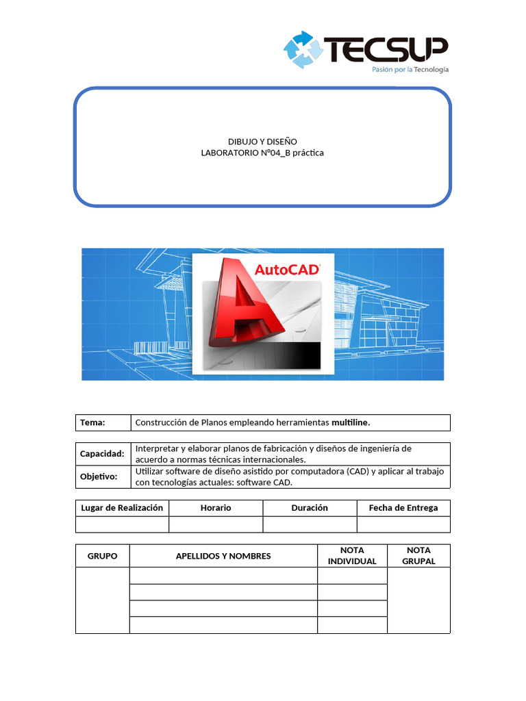 Planos Multiline en Software CAD | PDF