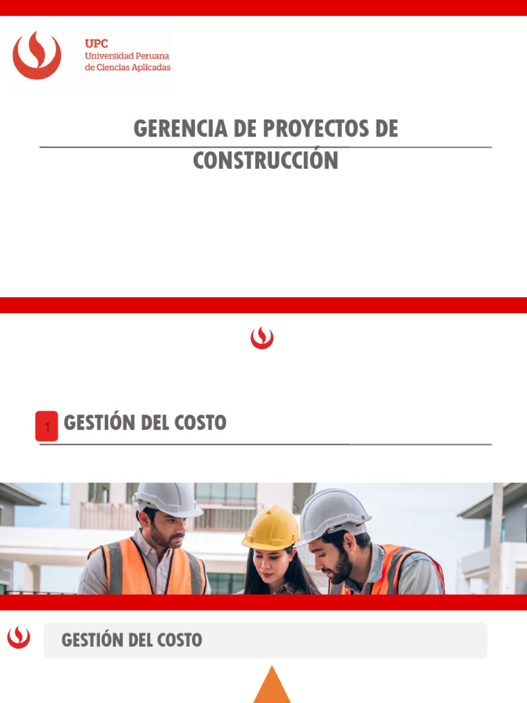 Gestión de Costos en Proyectos de Construcción | PDF | Presupuesto ...
