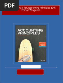 All Chapter Download Solution Manual For Accounting Principles 13th Edition Weygandt
