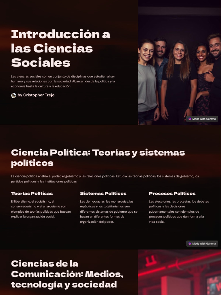 Introduccion A Las Ciencias Sociales | PDF | Geografía | Antropología