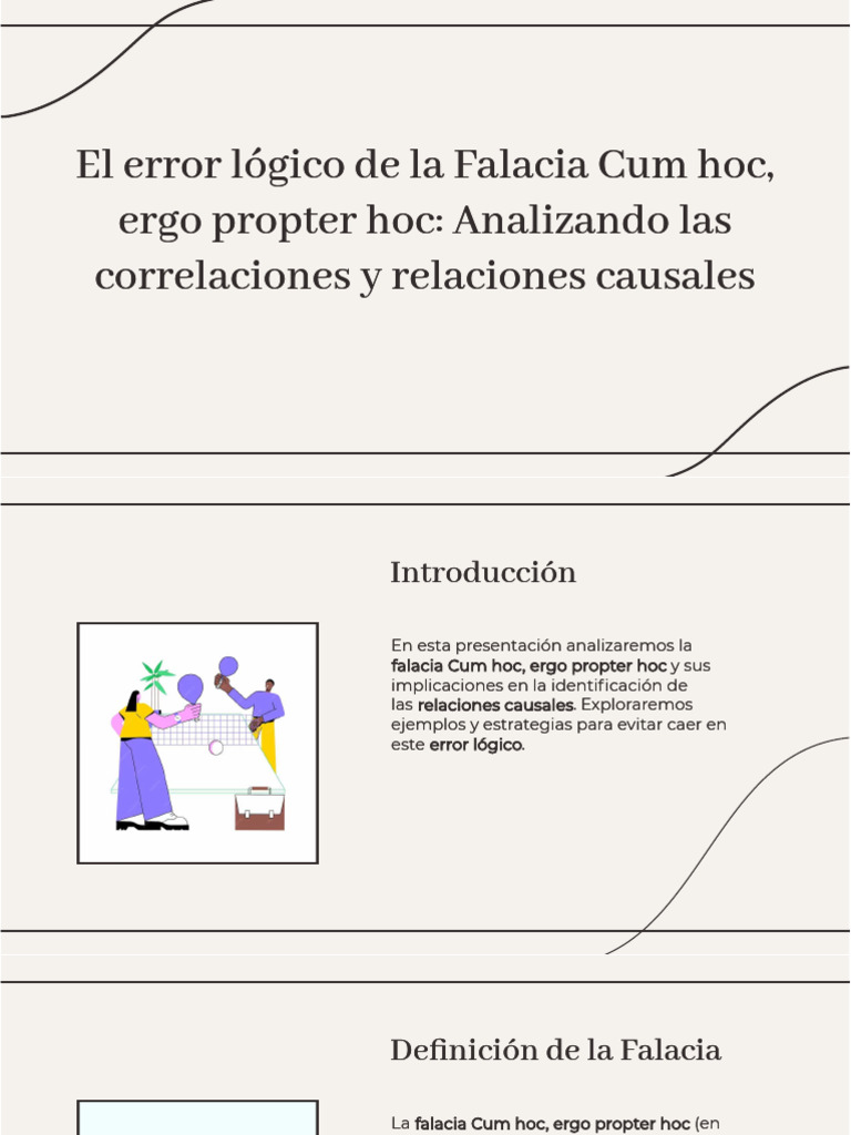 Cum Hoc, Ergo Propter Hoc | PDF | Causalidad