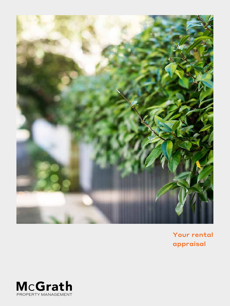 McGrath Rental Appraisal by Aaron Saliba | PDF
