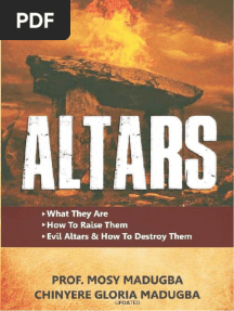 Altars - What They Are - How To - Mosy Madugba