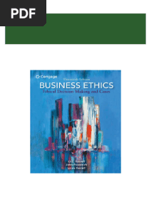 Instant Download Business Ethics: Ethical Decision Making and Cases (MindTap Course List) 13th Edition O. C. Ferrell - Ebook PDF PDF All Chapters