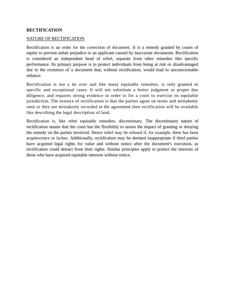 Understanding Document Rectification | PDF