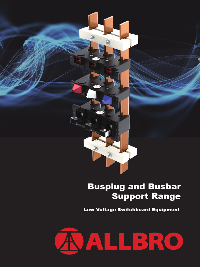 Busbar Busplug Brochure | PDF | Insulator (Electricity) | Strength Of ...