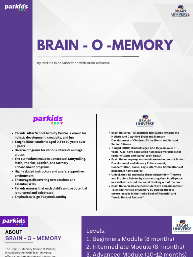 Brain Boost for Young Learners | PDF | Learning | Memory