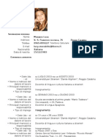 Curriculum Vitae Con Foto