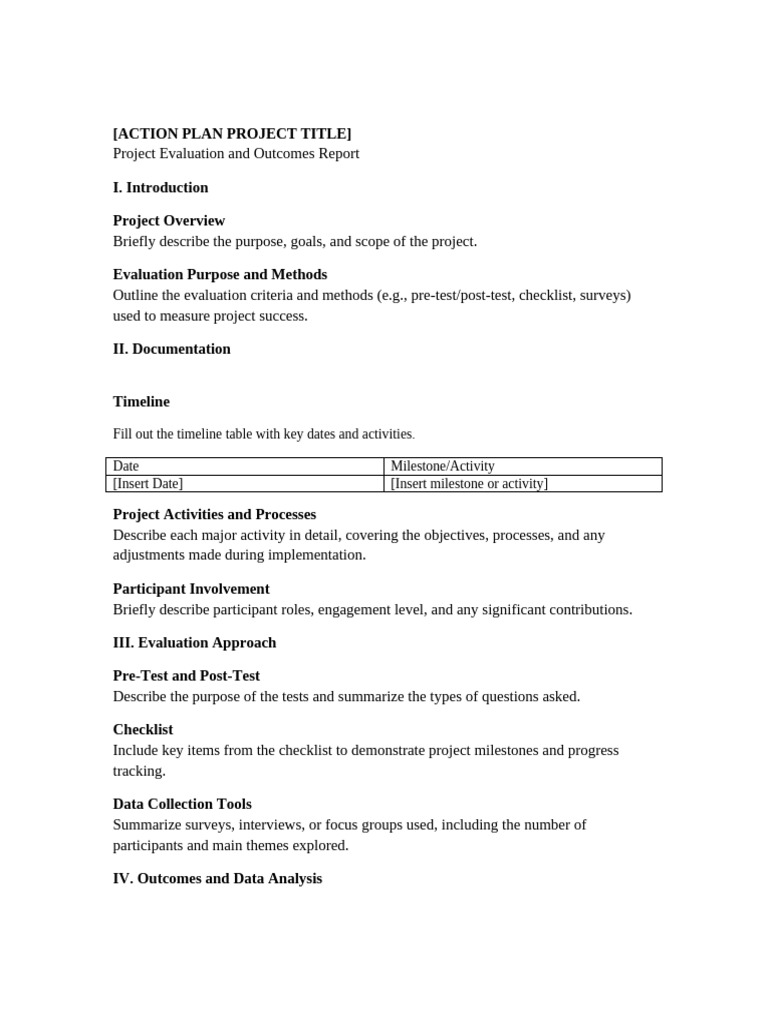 Project Evaluation Report | PDF | Evaluation | Data Analysis