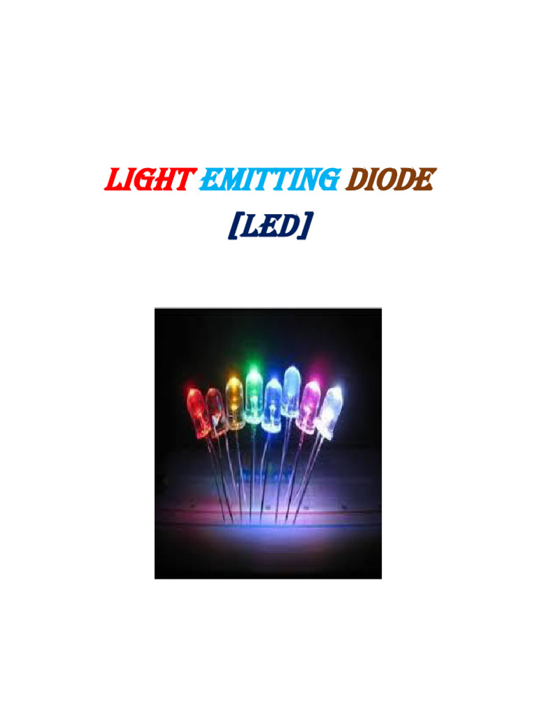 LED Lighting: A Comprehensive Guide | PDF | Light Emitting Diode | Lighting