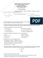 1 Lista de Exercícios